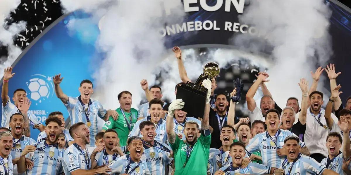 Botafogo é derrotado pelo Racing e fica com o vice na Recopa Sul-Americana