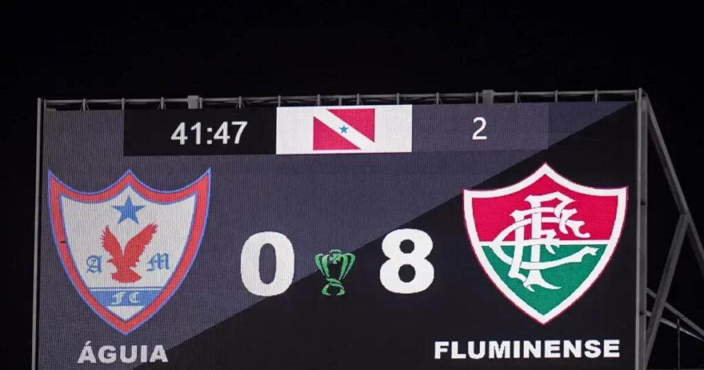 Fluminense estabelece recorde com goleada histórica sobre o Águia na Copa do Brasil