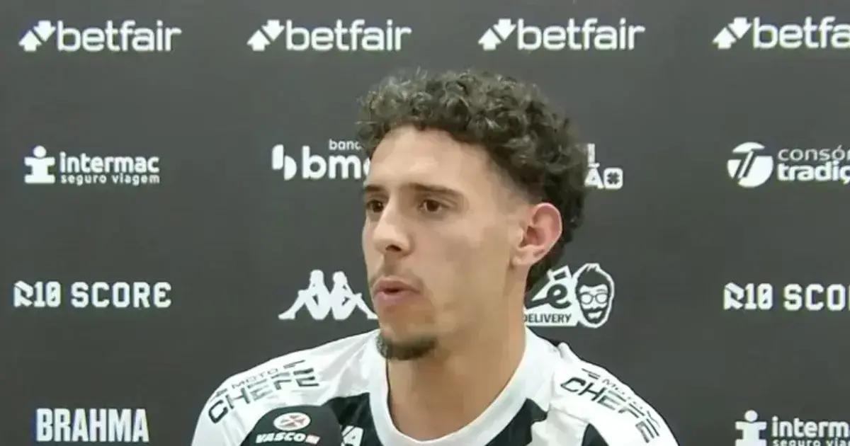 Nuno Moreira é apresentado pelo Vasco e elogia ex-treinador Álvaro Pacheco