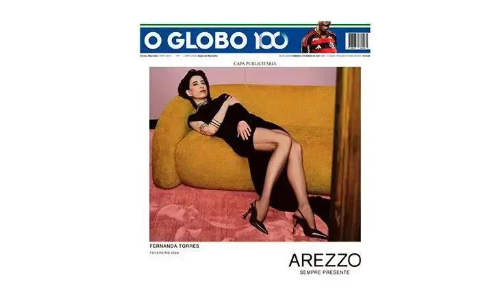 Arezzo presta homenagem a Fernanda Torres com anúncio especial