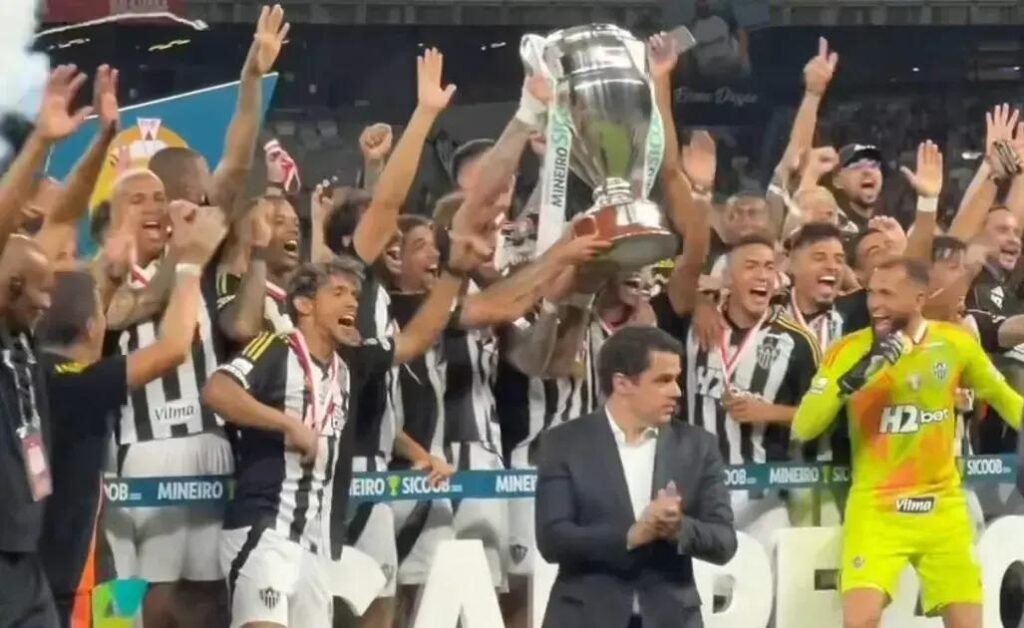 Atlético-MG conquista seu 50º título do Campeonato Mineiro com 6ª vitória consecutiva