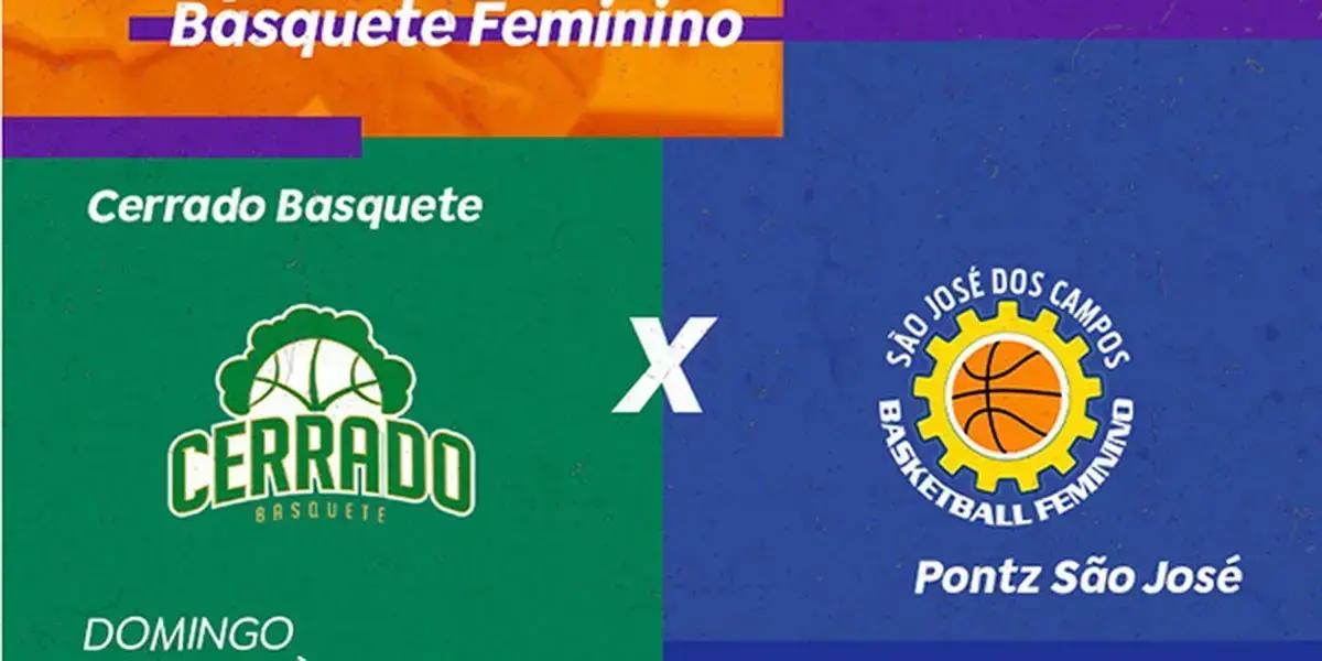 Cerrado Basquete enfrenta Pontz São José em exibição na TV Brasil