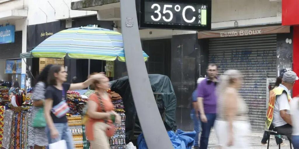 Defesa Civil de SP emite novo alerta sobre altas temperaturas até domingo
