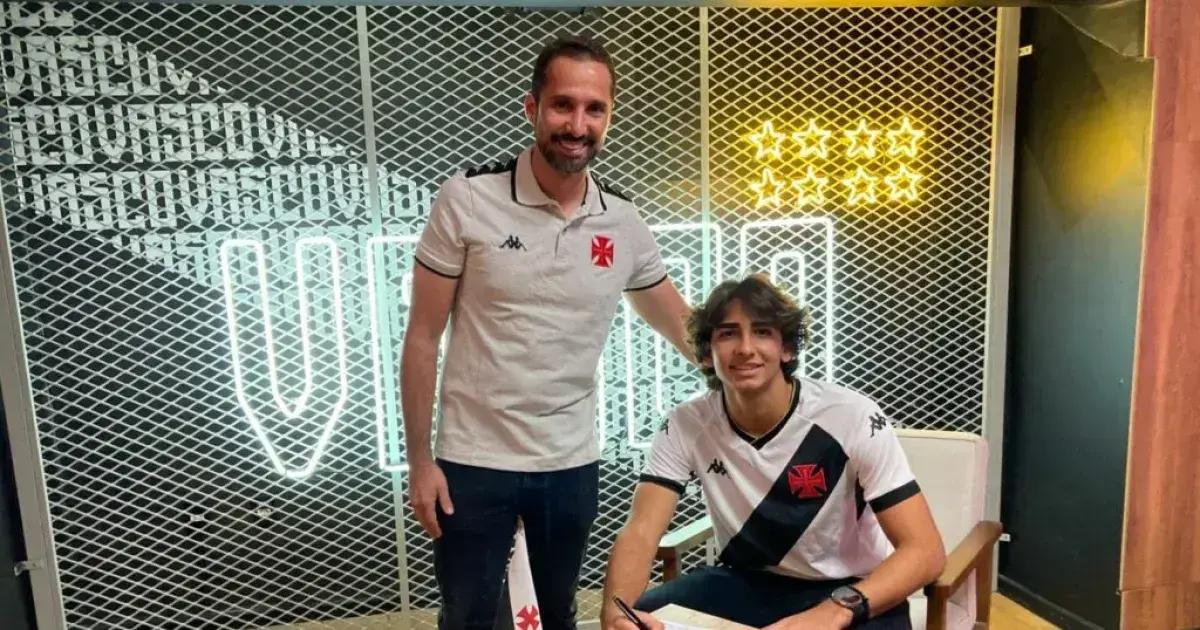 Vasco confirma empréstimo do jovem meia JP ao Avaí até o fim da temporada