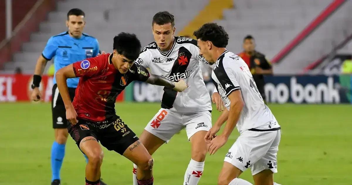 Empate dramático: Vasco e Melgar protagonizam jogo cheio de reviravoltas na Sul-Americana