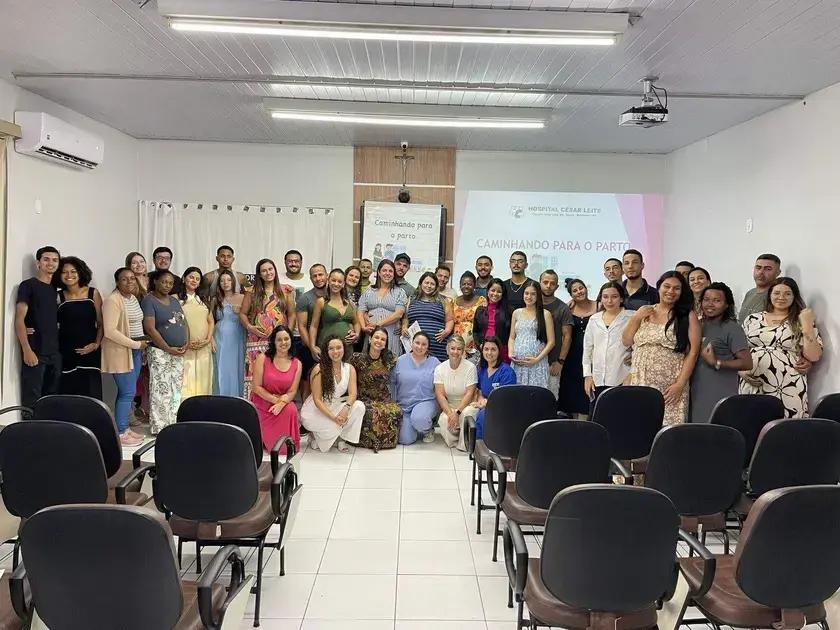 Hospital César Leite promove projeto “Caminhando para o Parto” em nova edição