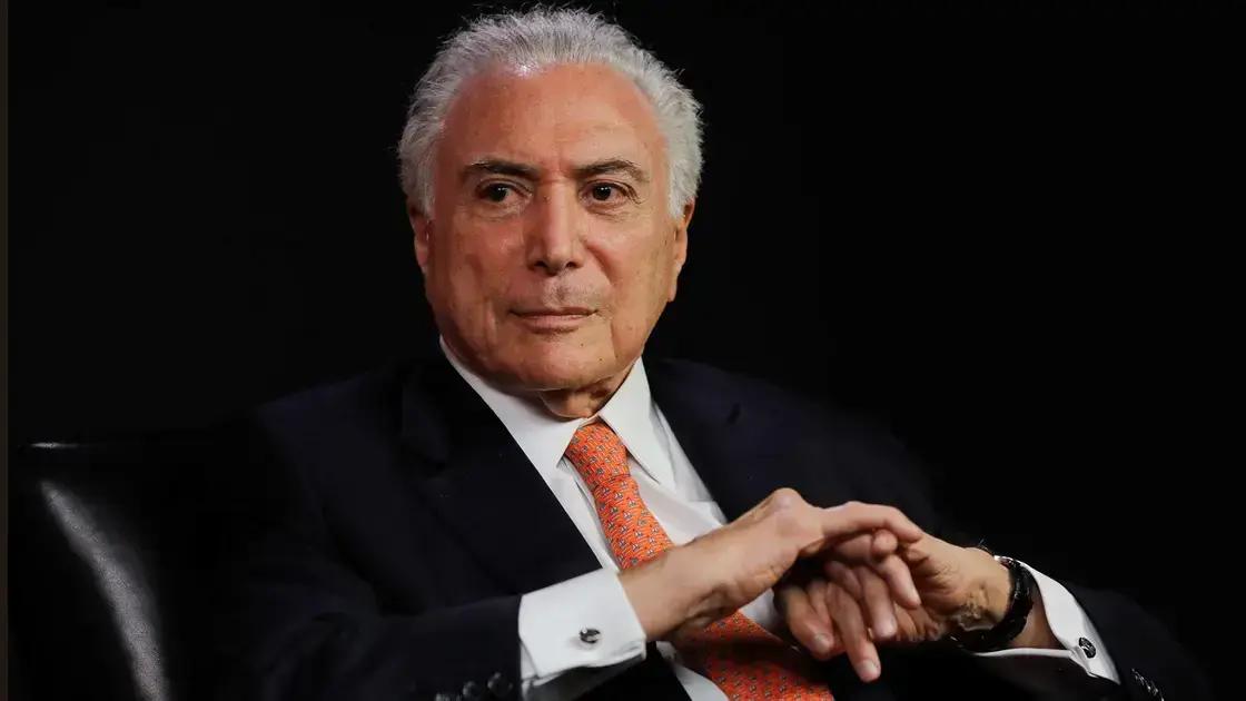 Michel Temer critica divergências no governo Lula e aponta insegurança econômica