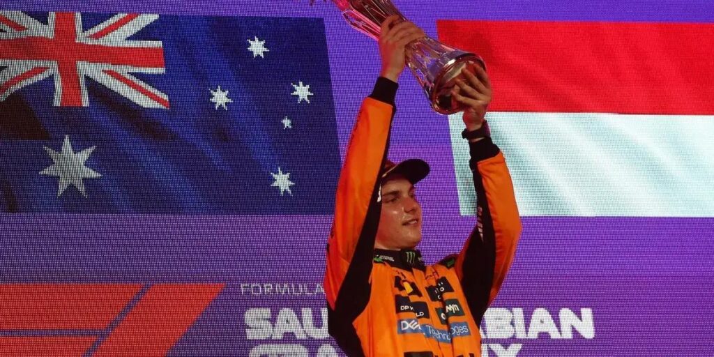 Oscar Piastri conquista GP da Arábia Saudita e retoma liderança na F1