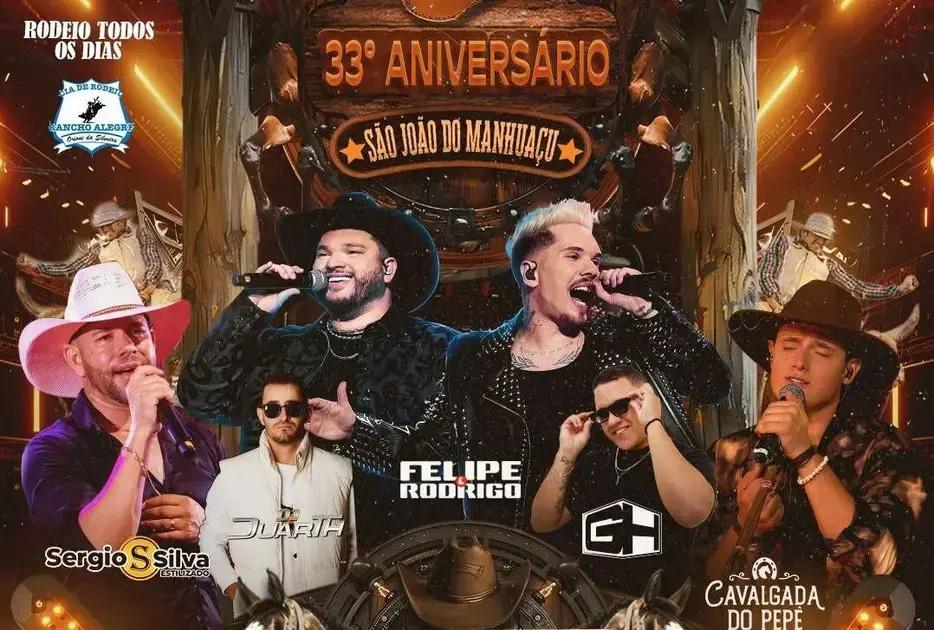 São João do Manhuaçu comemora 33 anos com rodeio e shows imperdíveis