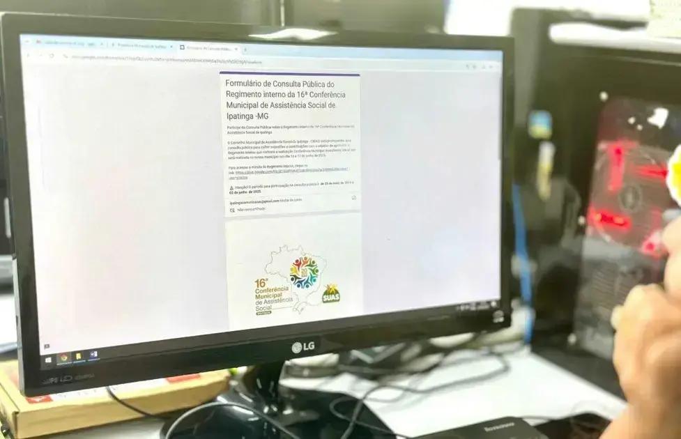 Ipatinga realiza consulta pública para o Regimento Interno da 16ª Conferência