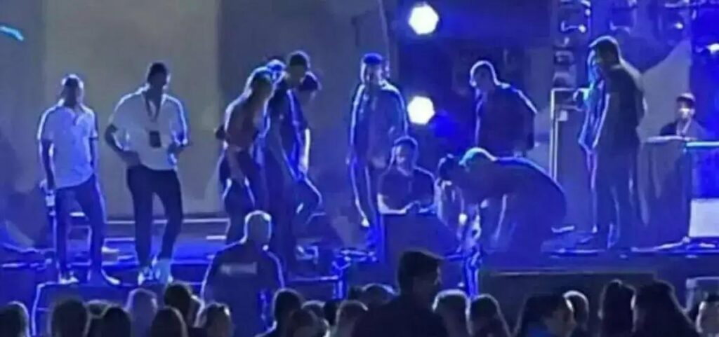 Marrone segue internado após cirurgia por acidente durante show em Goiânia