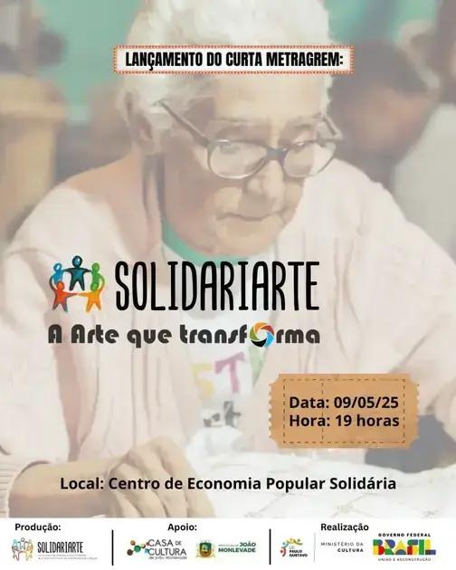 Solidariarte apresenta documentário "A Arte que Transforma" em João Monlevade