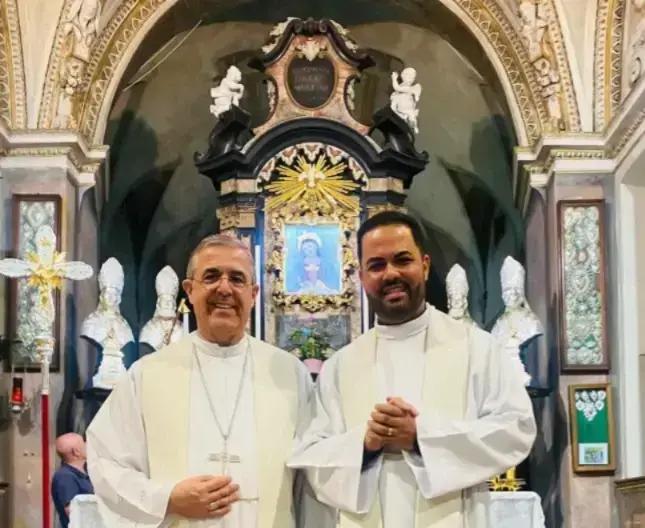 Dom Marco Aurélio e Padre Adriano Mendes realizam peregrinação na Itália