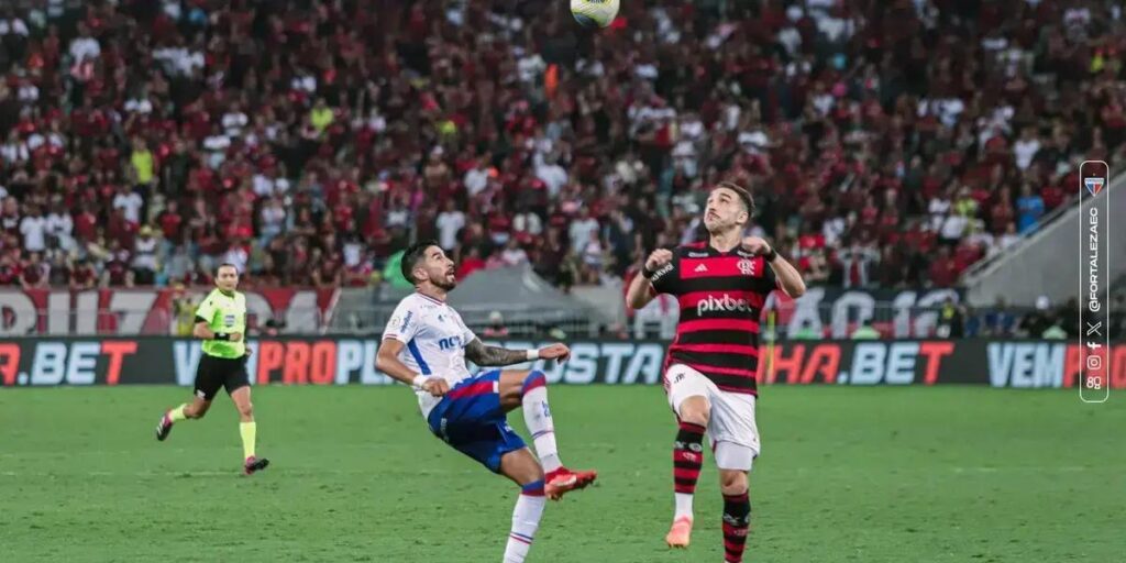 Flamengo busca liderança do Campeonato Brasileiro em confronto com Fortaleza