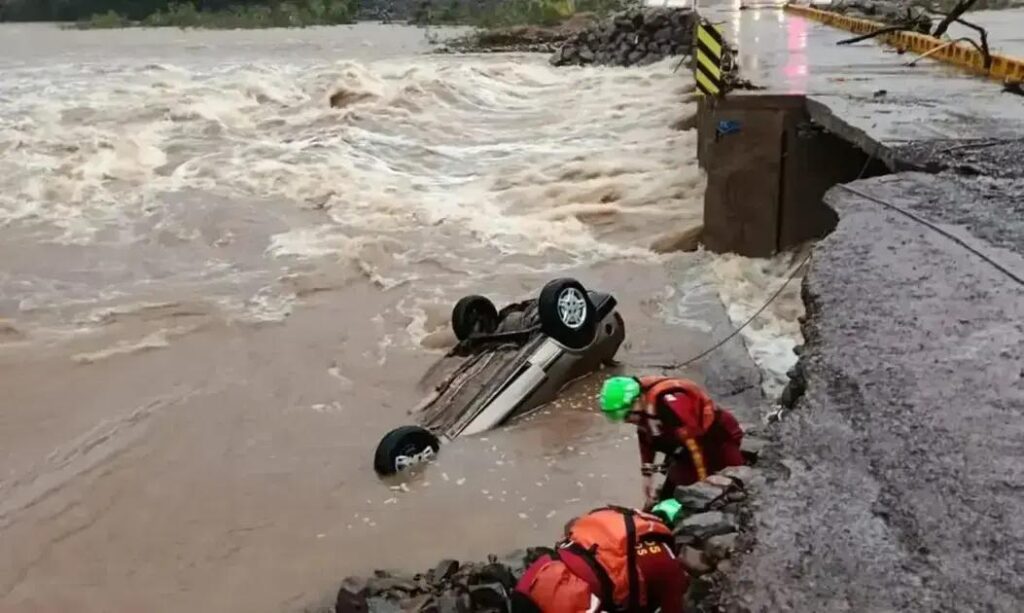 Quase 7,3 mil pessoas são afetadas por chuvas no Rio Grande do Sul