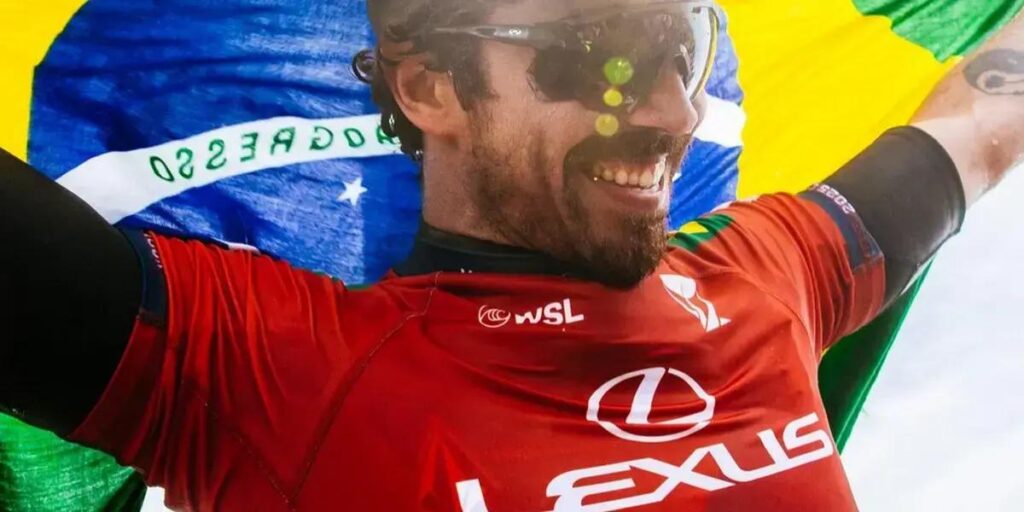 Yago Dora conquista Trestles e se aproxima da liderança mundial de surfe