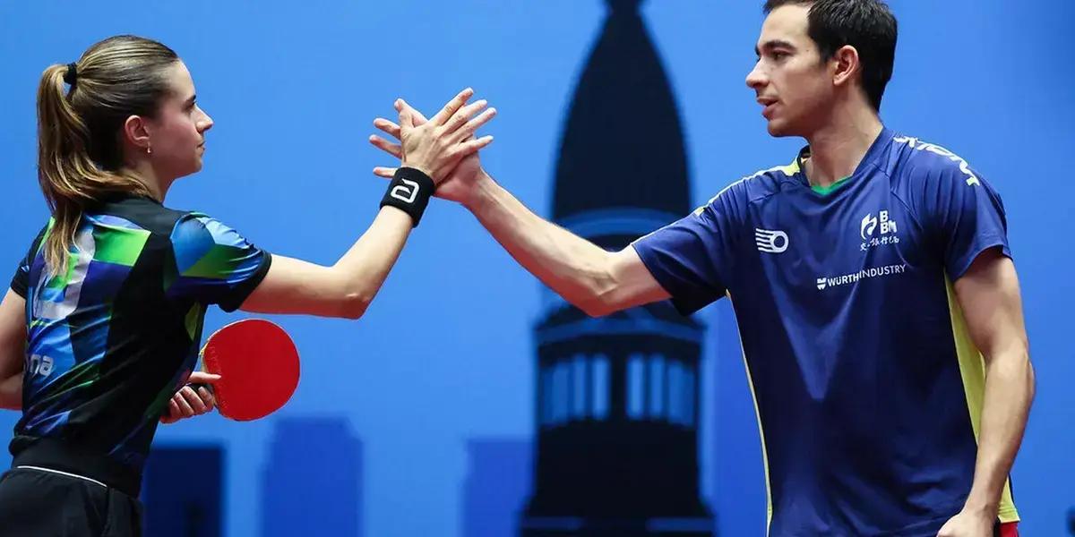 Bruna Takahashi e Hugo Calderano conquistam ouro em Buenos Aires no WTT Contender