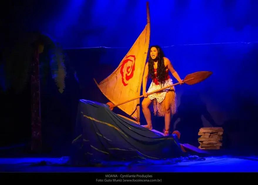 Espetáculo "Moana" é atração gratuita em Bela Vista de Minas
