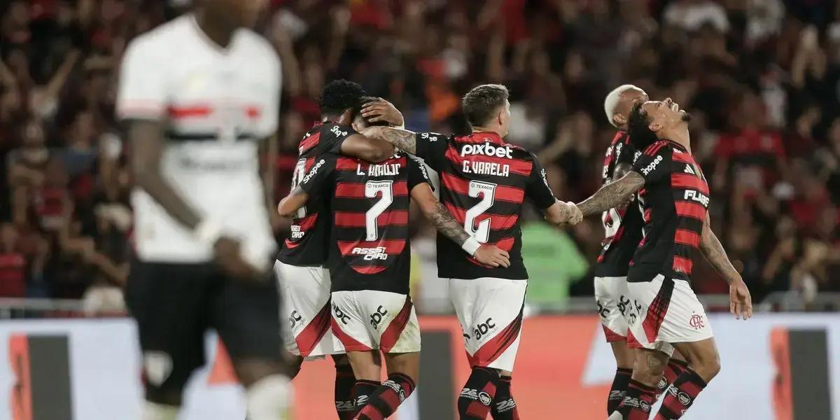 Flamengo conquista vitória contra o São Paulo no retorno do Brasileirão