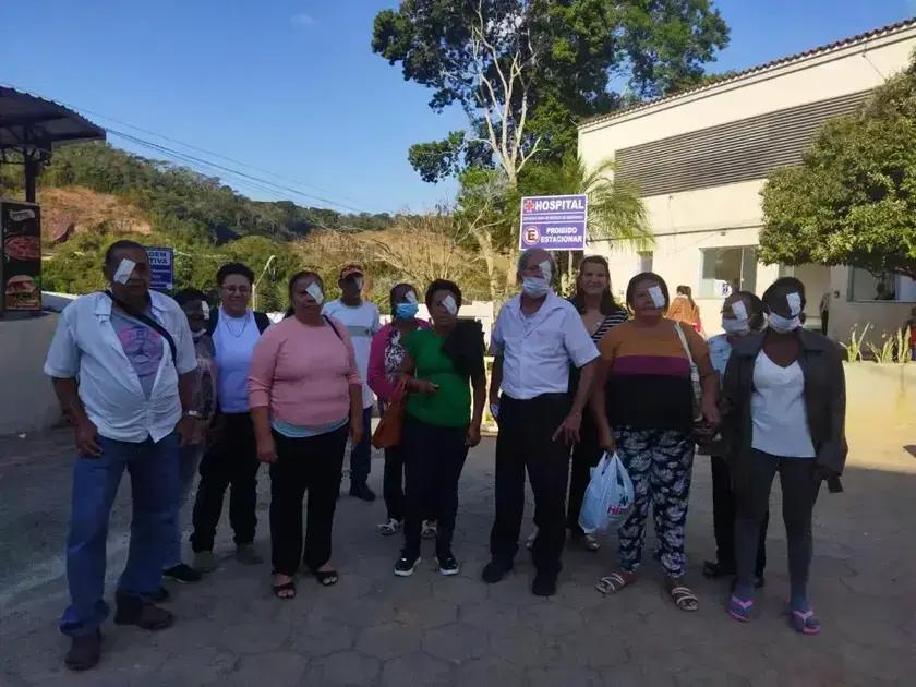 João Monlevade realiza 126 cirurgias de catarata em ação no último sábado