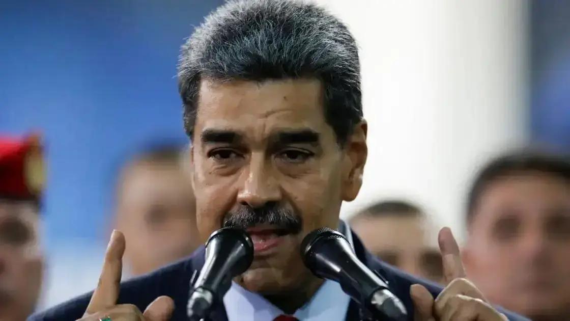 EUA aumenta recompensa por informações sobre Nicolás Maduro para US$ 50 milhões