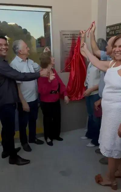 João Monlevade reinaugura UBS em homenagem a João Paulo Pires de Vasconcelos