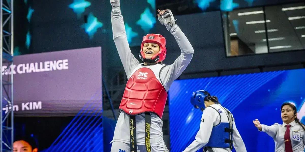 Maria Clara Pacheco vence Grand Prix de Taekwondo superando campeã olímpica