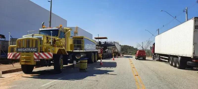 Operação Especial: Transporte de Transformador de 594 Toneladas na BR-040