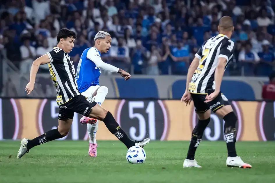 Santos supera Cruzeiro no Mineirão com destaque para Guilherme