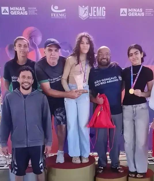 São Gonçalo do Rio Abaixo conquista 3º lugar no Judô dos Jogos Escolares