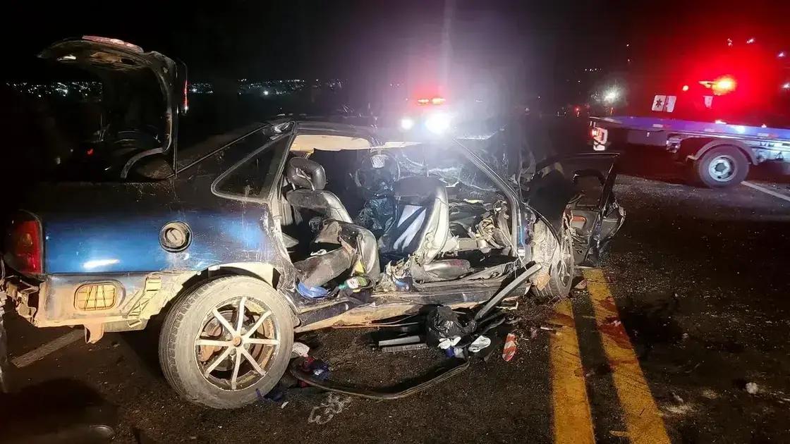 Tragédia na BR-146: Colisão envolvendo três veículos resulta em oito mortes