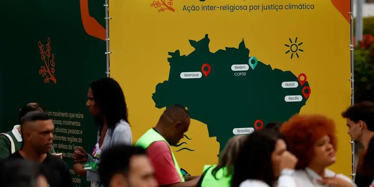 Vigília pela Terra no Rio destaca a urgência da conscientização ambiental antes da COP30