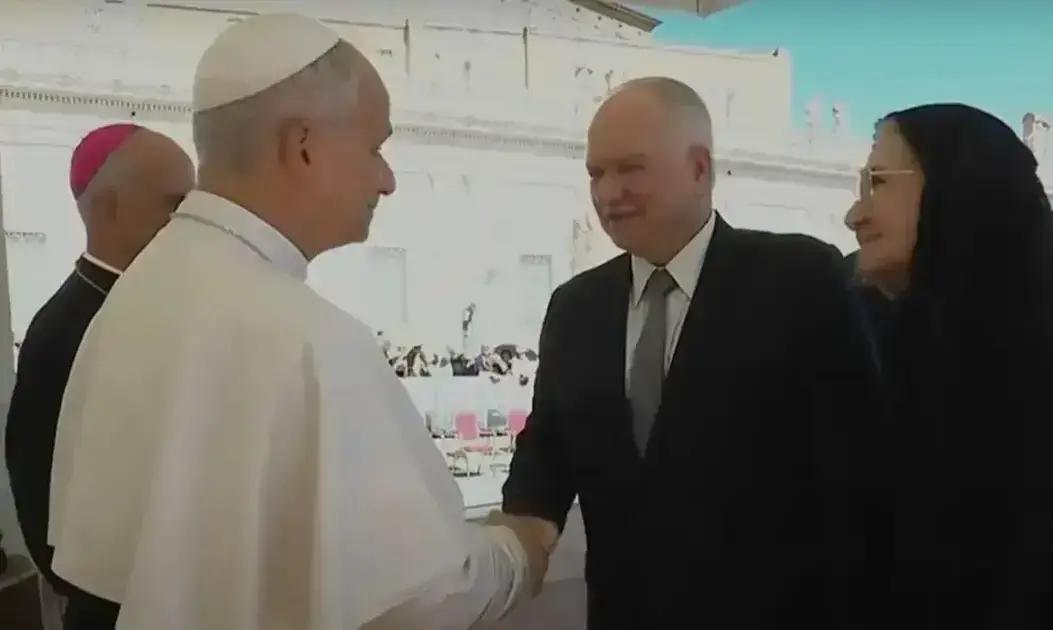 Fachin se encontra com Papa Leão XIV antes de assumir presidência do STF
