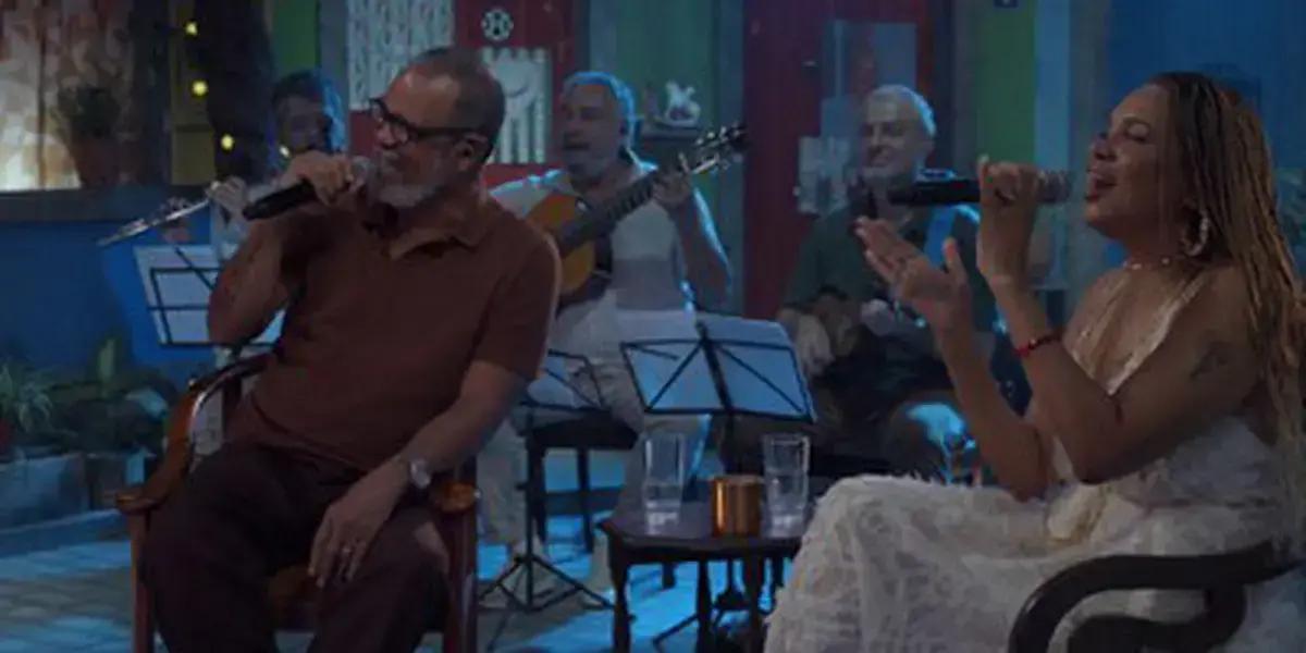 Marquinho China é o convidado especial de Teresa Cristina no Samba na Gamboa