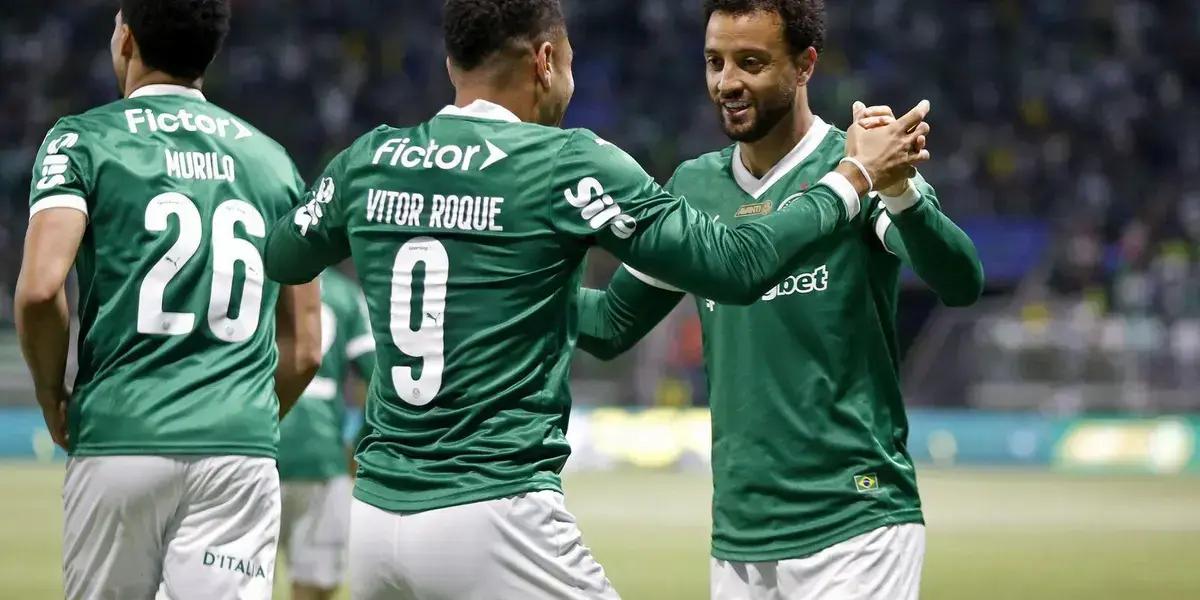 Palmeiras vence Internacional por 4 a 1 com grande performance de Vitor Roque