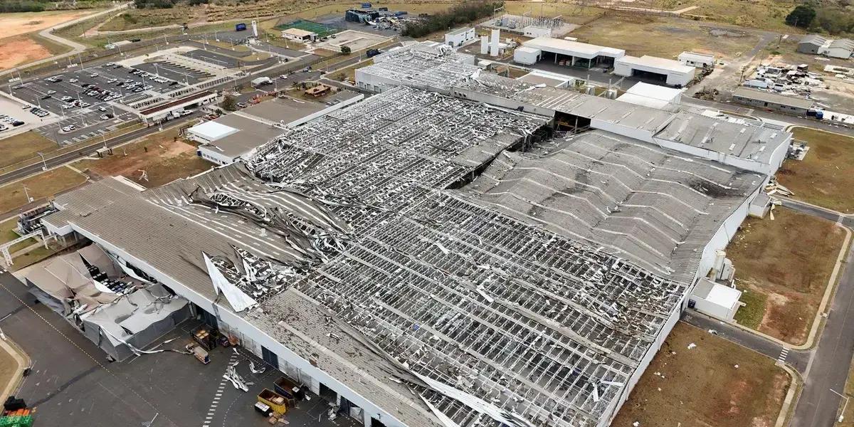 Toyota suspende produção no Brasil após forte tempestade em SP