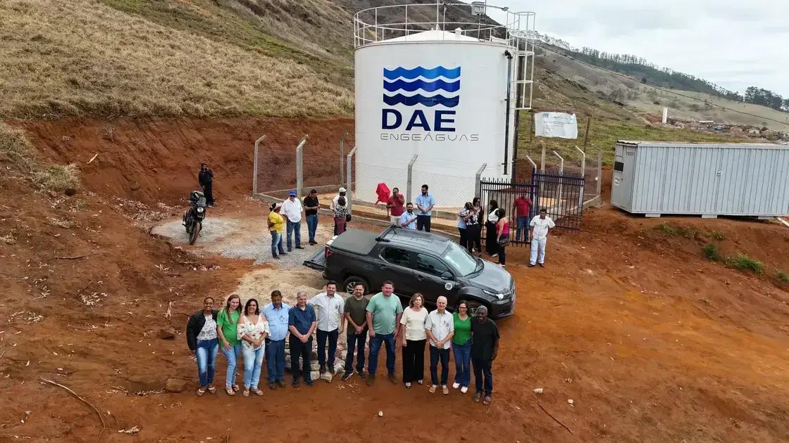 Novos reservatórios garantem 800 mil litros de água em João Monlevade