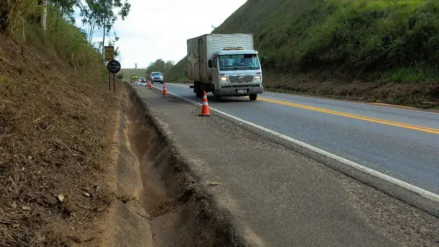 Intervenções na BR-381: melhorias de conservação entre Valadares e Caeté