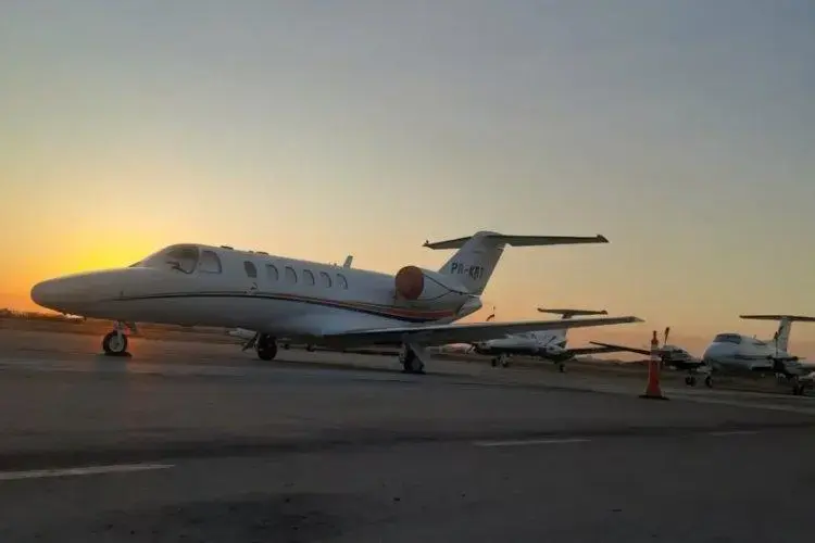 Cresce aviação executiva em Araxá