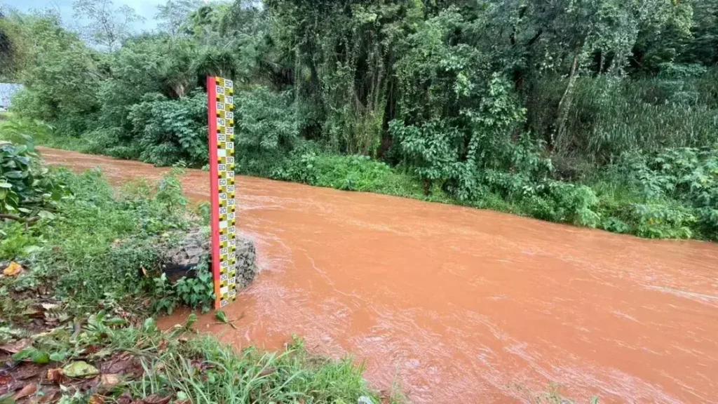 Barão de Cocais ativa nível 2 do plano de contingência devido a chuvas intensas