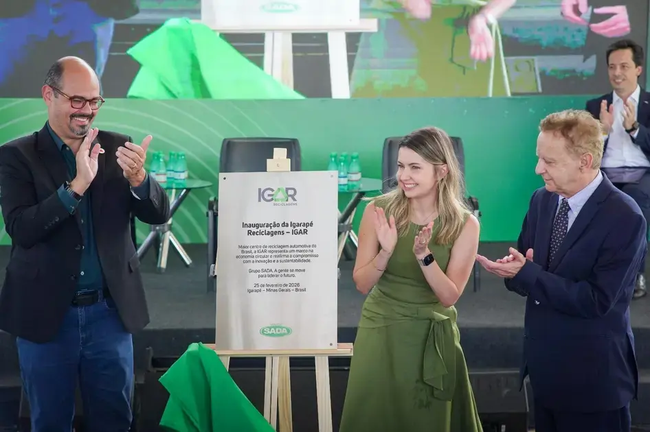 Grupo Sada inaugura unidade de reciclagem de veículos e foca na economia circular Grupo Sada inaugura unidade de reciclagem de veículos e foca na economia circular