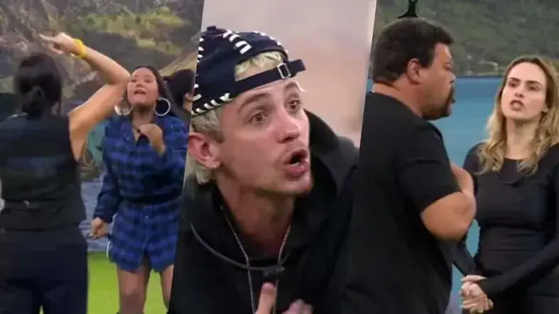 Clima tenso e barracos marcam o 'Sincerão' do BBB 26 com Tadeu Schmidt