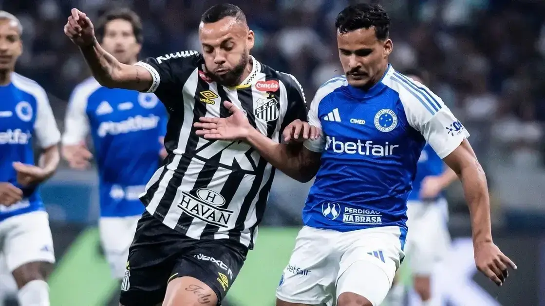 Cruzeiro e Santos se enfrentam no Mineirão buscando a primeira vitória no Brasileirão