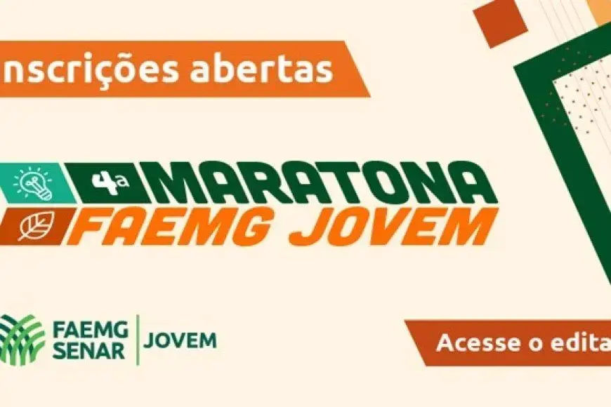 Edital da 4ª Maratona Faemg Jovem já está disponível