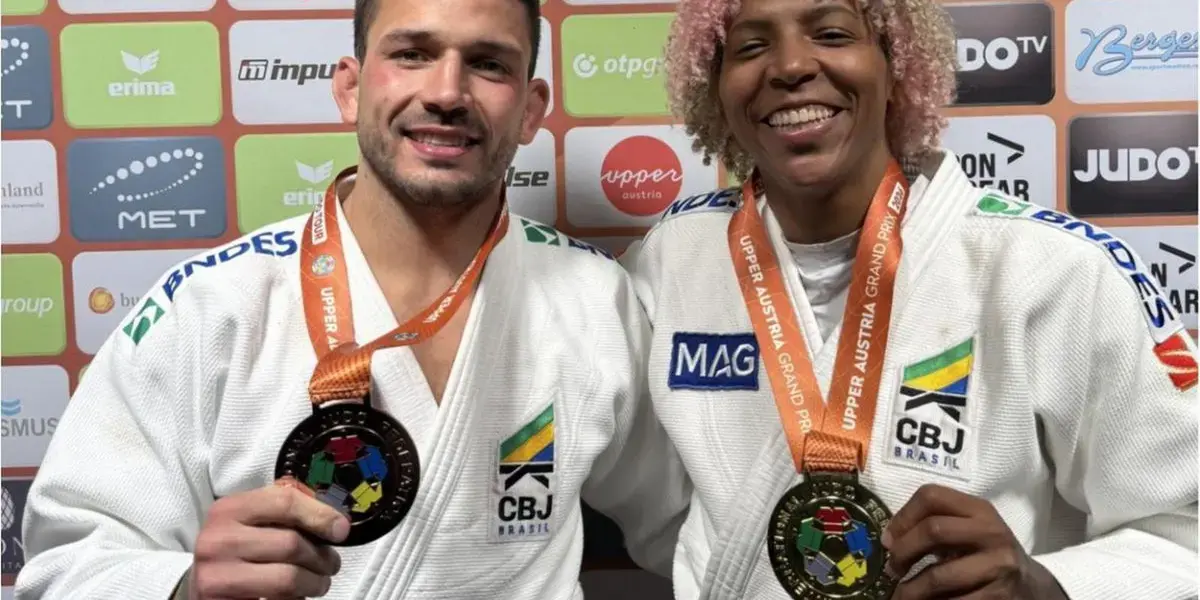 Rafaela Silva conquista ouro e Daniel Cargnin bronze no Grand Prix de Judô