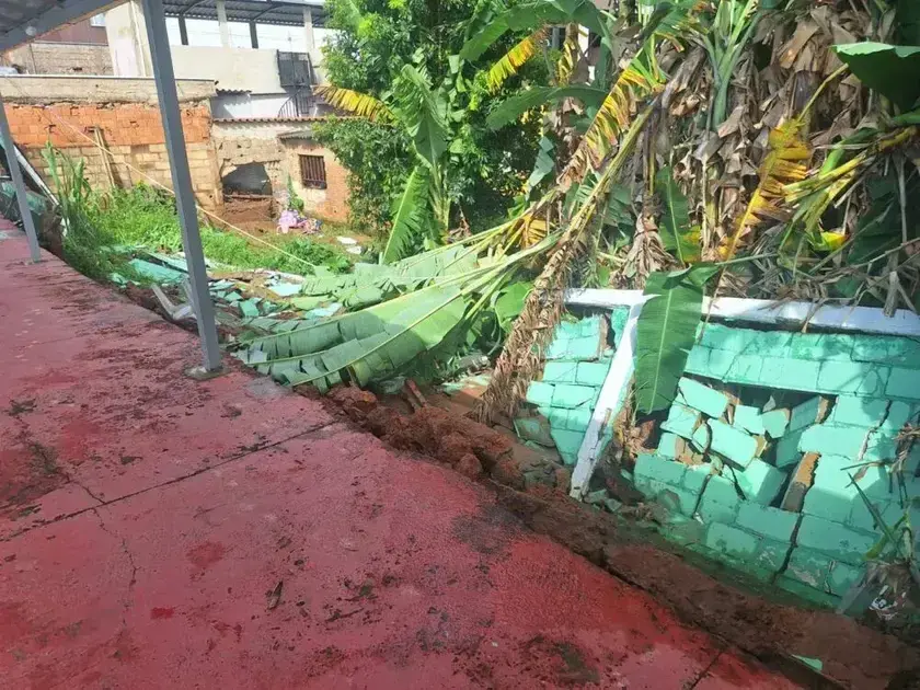 Temporal em Itabira causa estragos e leva comunidades a situação de emergência