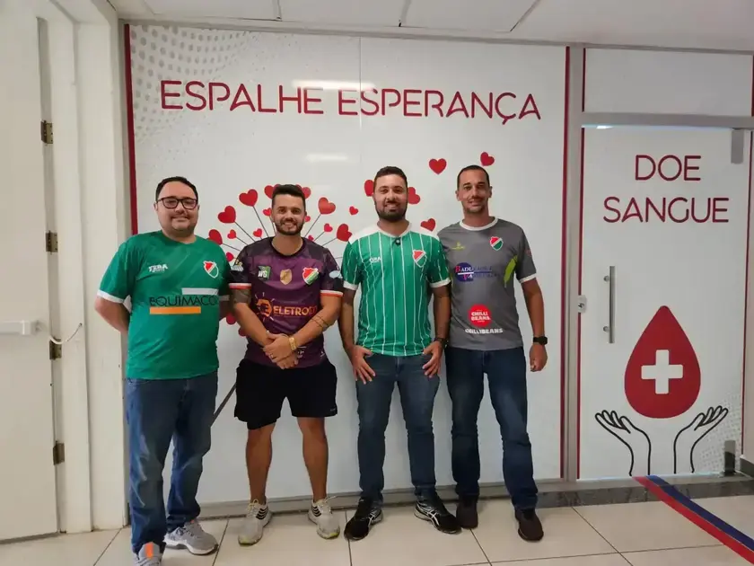 Campestre Futebol Clube promove doação de sangue em apoio ao Hospital Carlos Chagas