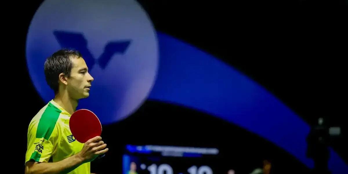 Hugo Calderano conquista bronze na Copa do Mundo de Tênis de Mesa em Macau
