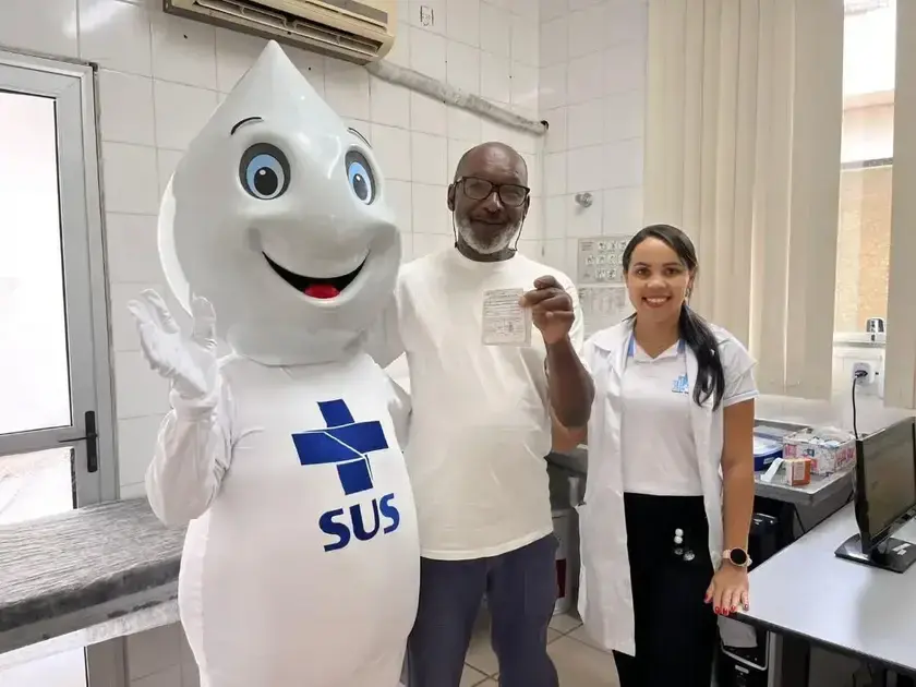 São Gonçalo do Rio Abaixo aplica 495 doses de vacina contra Influenza