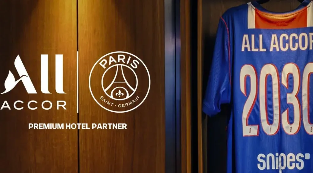Accor e Paris Saint-Germain firmam renovação de parceria até 2030